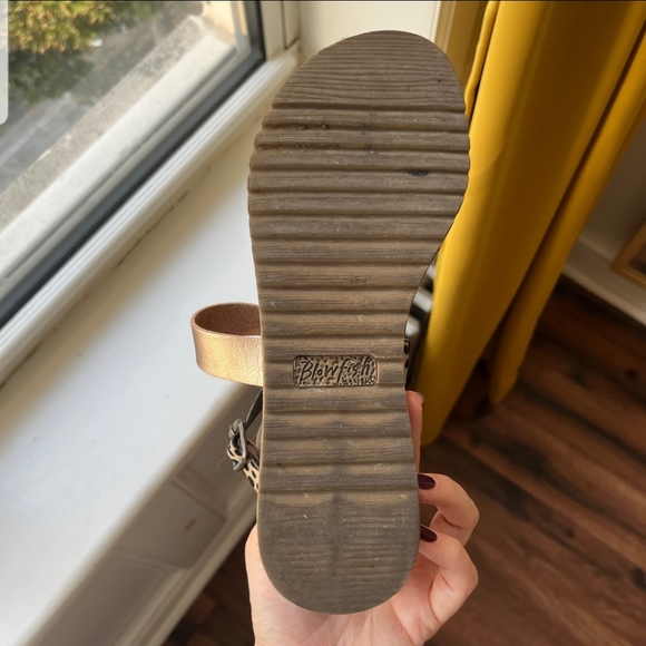 EUC Leopard Print Blowfish Malibu Sandals - Picture 3 of 3